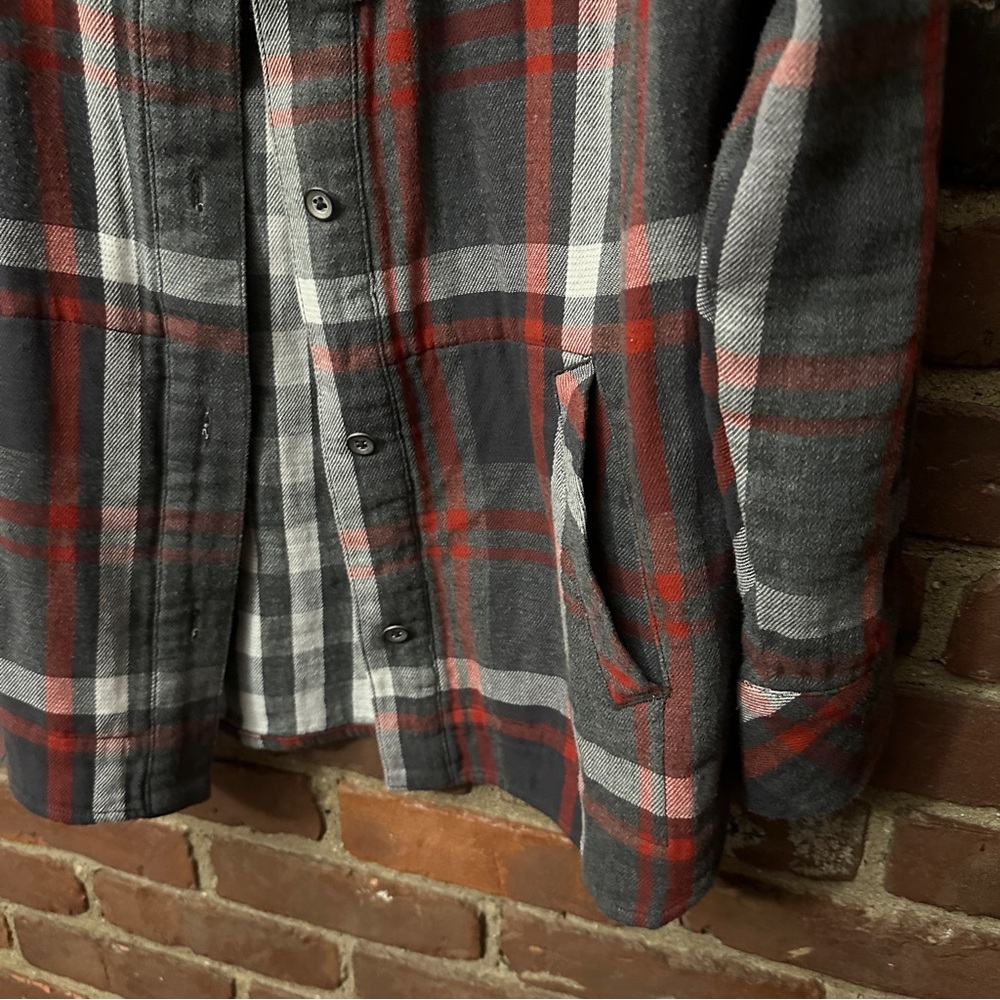 Cabi 4164 Tavern Dark Academia Autumn Plaid Long Sleeve Shirt - Picture 5 of 7